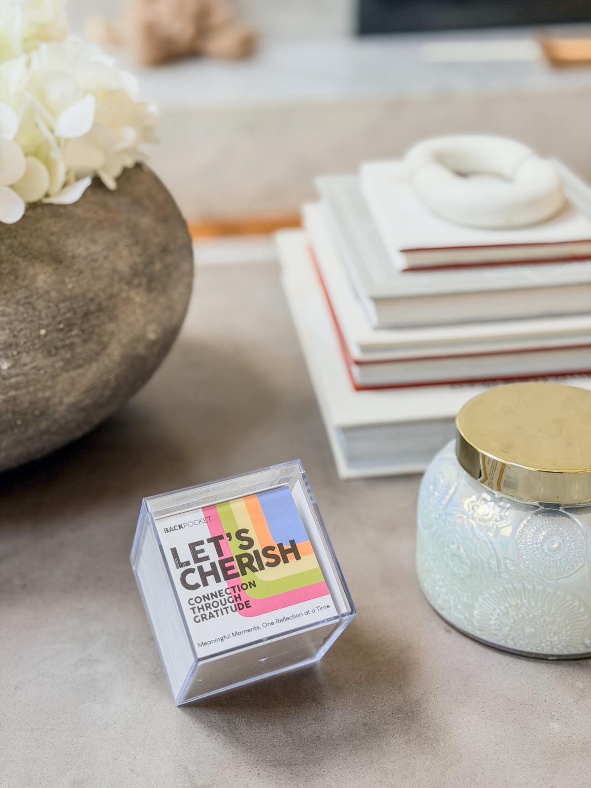 PREORDER: LET’S CHERISH | Cards with Prompts to Foster Gratitude